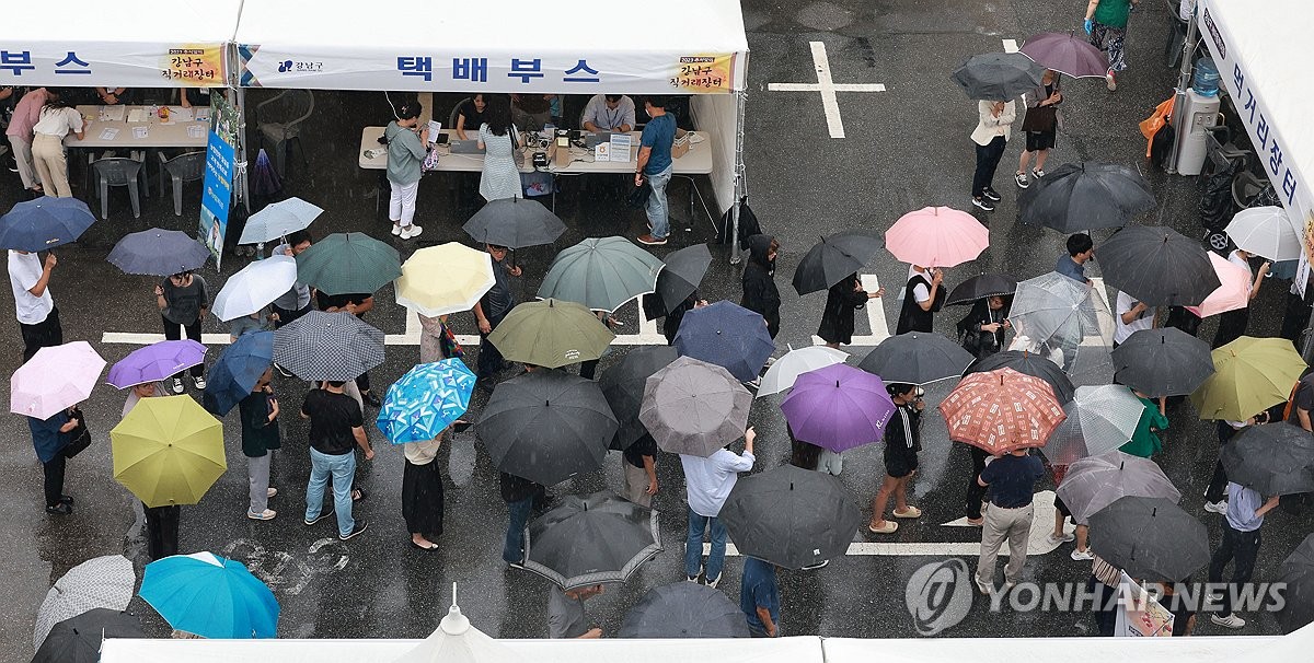 북적이는 추석맞이 직거래 장터