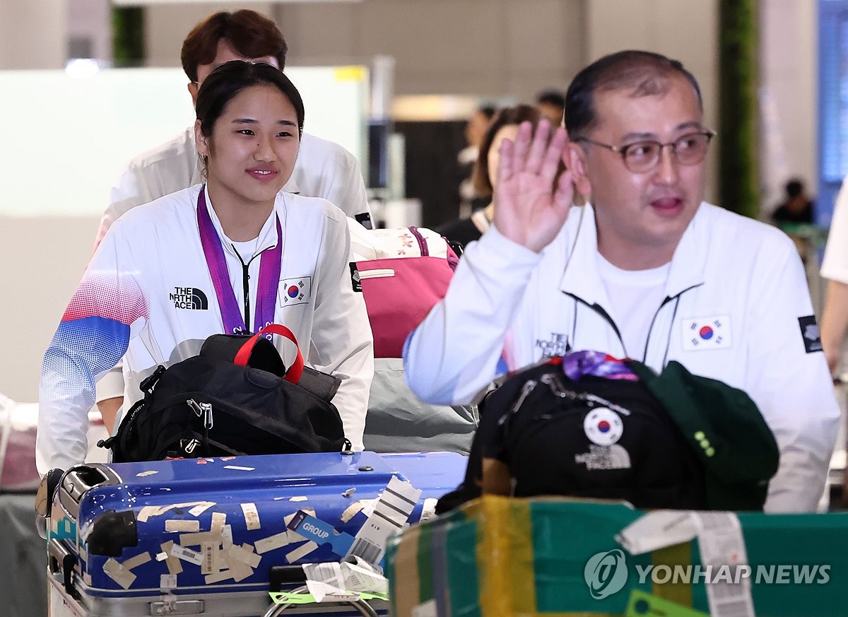 배드민턴 국가대표 귀국