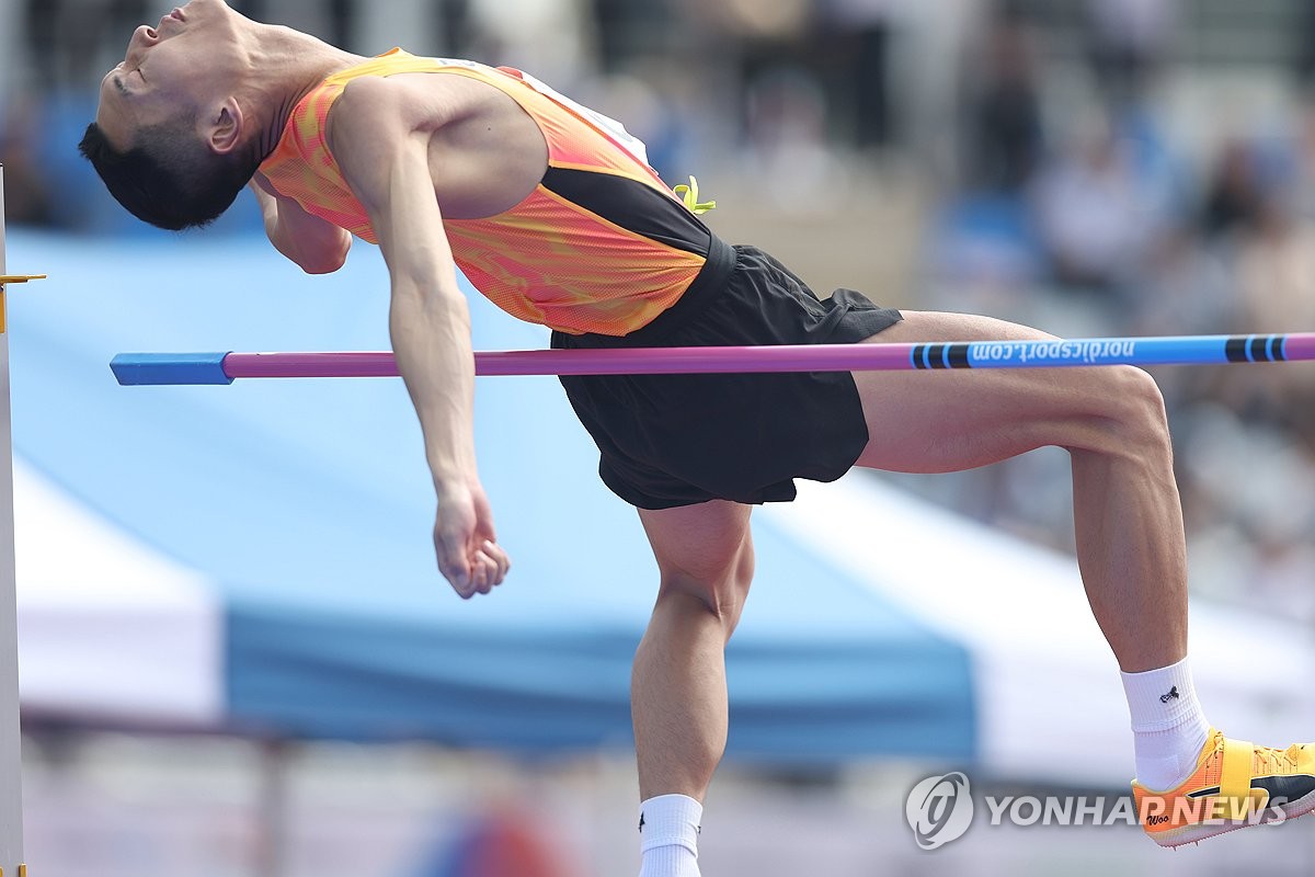 우상혁 전국체전 2ｍ27 도전