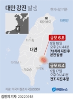 '불의 고리' 대만·일본서 연쇄 강진…한때 쓰나미 경보