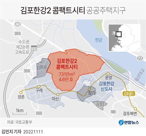 [그래픽] 김포한강2 콤팩트시티 공공주택지구