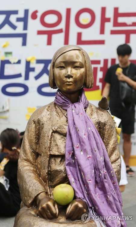 (LEAD) (Yonhap Interview) Girl statue should remain to conjure up Japan's wartime atrocities: creator