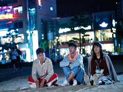 This photo provided by the Busan Tourism Organization shows a scene from the MBC TV series "Shopping King Louie." (Yonhap)