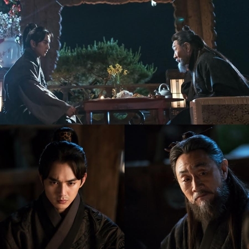 This composite image shows highlights from MBC TV's period series "Ruler: Master of the Mask." (Yonhap)