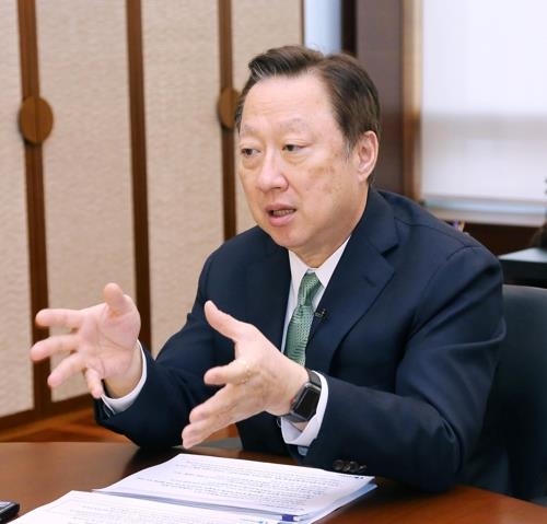 A photo of Park Yong-maan, chairman of the Korea Chamber of Commerce and Industry, provided by the KCCI (Yonhap)