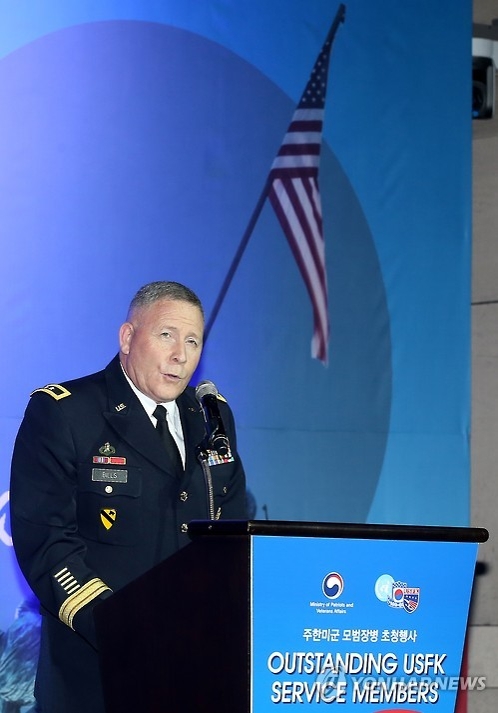 Lt. Gen. Michael A. Bills, new commander of the U.S. Eighth Army, in a file photo provided by South Korea's veterans ministry. (Yonhap)