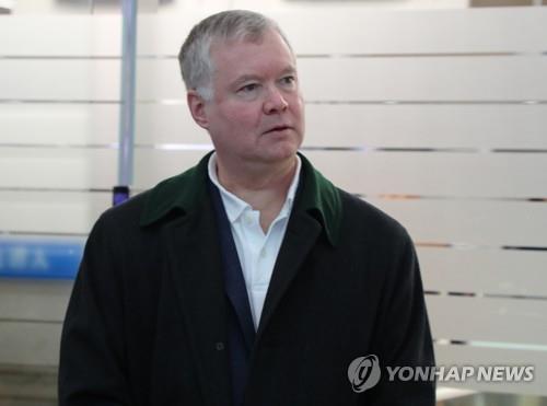 U.S. envoy Biegun returns home after his visits to Seoul, Pyongyang