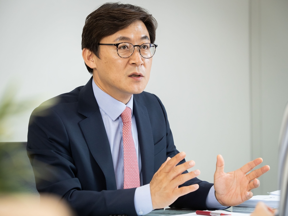 Kwon Dae-young, director-general of the Financial Innovation Bureau is shown in this photo provided by the Financial Services Commission. (PHOTO NOT FOR SALE) (Yonhap)
