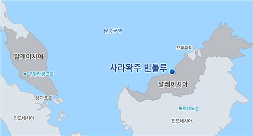 This image, provided by Samsung Engineering, shows the location where Sarawak Shell's gas plant will be built in Malaysia. (PHOTO NOT FOR SALE) (Yonhap) 
