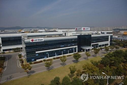 LG Chem's factory in Cheongju (Yonhap)