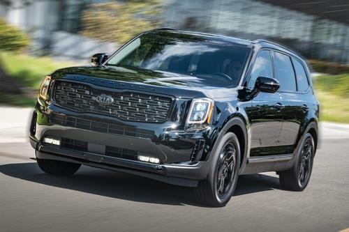 This promotional image provided by Kia Motors America shows the Telluride (PHOTO NOT FOR SALE) (Yonhap)