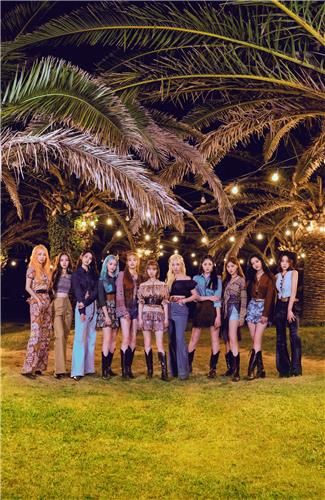 This photo, provided by Blockberry Creative, shows K-pop girl group LOONA. (PHOTO NOT FOR SALE)(Yonhap)