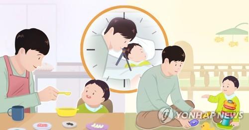 Number of S. Korean stay-at-home fathers hits new high in March - 1