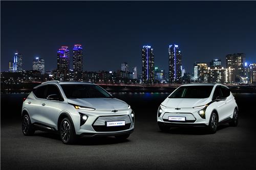 (LEAD) GM Korea unveils 1st electric Chevrolet SUV