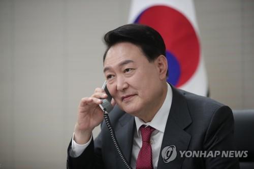 This photo, provided by the People Power Party, shows President-elect Yoon Suk-yeol. (PHOTO NOT FOR SALE) (Yonhap)