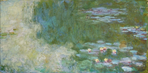 This photo provided by the National Museum of Korea shows Claude Monet (1840-1926)'s "Water Lily Pond." (PHOTO NOT FOR SALE) (Yonhap)