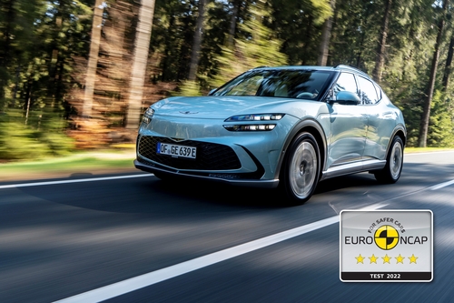 Genesis GV60 wins highest safety rating in Europe