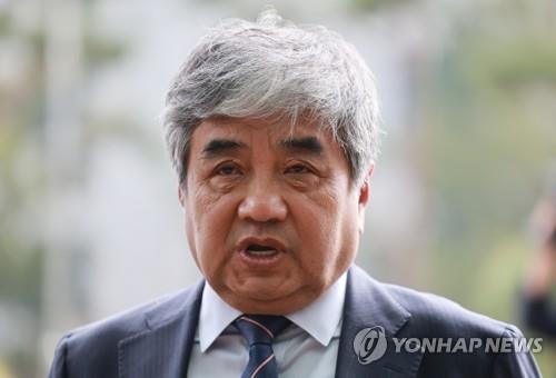 A file photo of Han Sang-hyuk, chairman of the Korea Communications Commission (Yonhap)