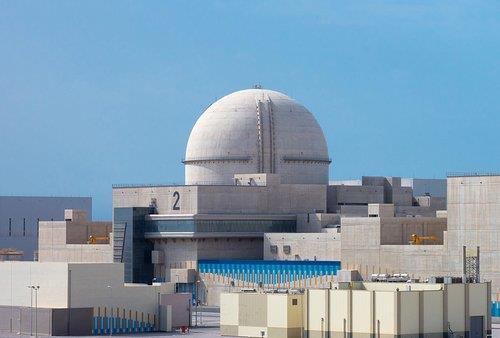 This file photo, provided by Korea Electric Power Corp., shows a nuclear reactor in Baraka in the United Arab Emirates. (PHOTO NOT FOR SALE) (Yonhap)