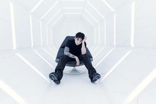 A concept photo for BTS member Jungkook's second solo single, "3D," set to drop on Sept. 29, 2023, provided by BigHit Music (PHOTO NOT FOR SALE) (Yonhap) 