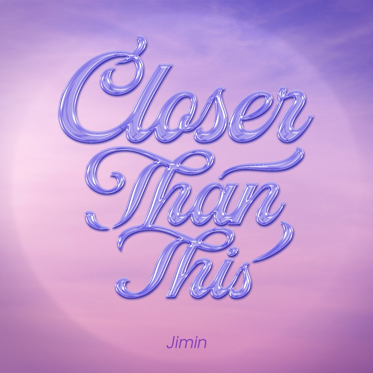 A promotional image for BTS member Jimin's new solo single "Closer Than This" (PHOTO NOT FOR SALE) (Yonhap) 