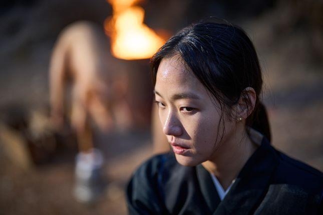 A still from Jang Jae-hyun's occult thriller "Exhuma" is seen in this file photo provided by Showbox on Feb. 22, 2024. (PHOTO NOT FOR SALE) (Yonhap)