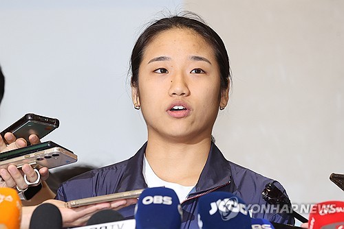 Olympic badminton champion An Se-young (Yonhap) 