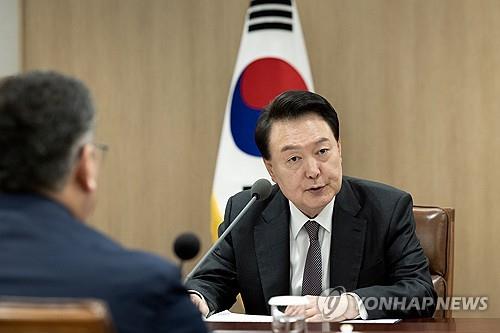 This undated filed photo shows President Yoon Suk Yeol. (Yonhap)