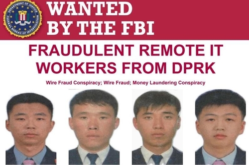 U.S. seeks to arrest 4 N. Koreans for posing as IT workers to steal company money