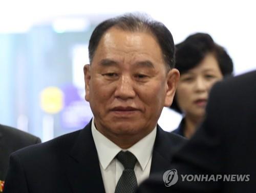 Le vice-président du Comité central du Parti du travail de la Corée du Nord Kim Yong-chol. (Photo d'archives Yonhap) 