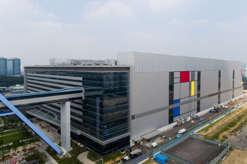 L'usine de fonderie de Samsung Electronics Co. à Hwaseong, le mercredi 9 juin 2021. (Photo fournie par Samsung Electronics Co. Revente et archivage interdits) 
