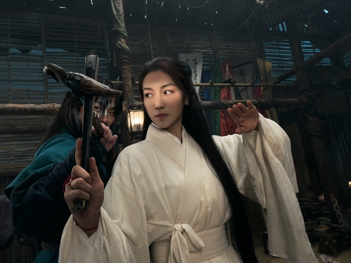 L'actrice du film «Life is But a Dream (Iljangchunmong)» Kim Ok-vin (Photo fournie par Apple. Revente et archivage interdits) 