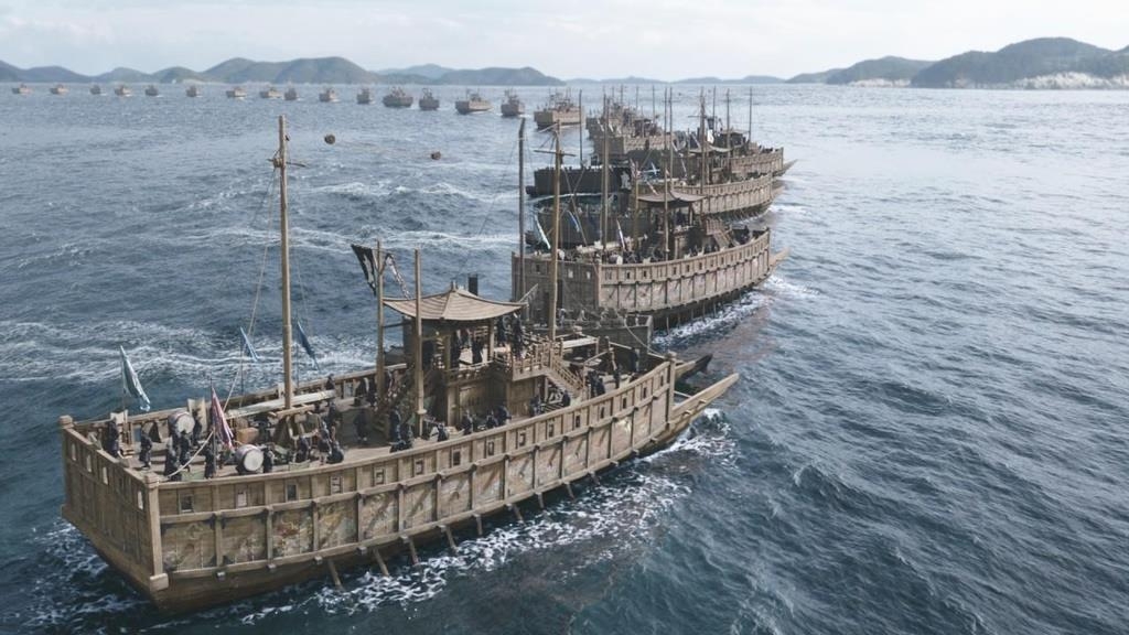 «Hansan» : 51 minutes de scènes de la bataille navale menée par Yi Sun-sin