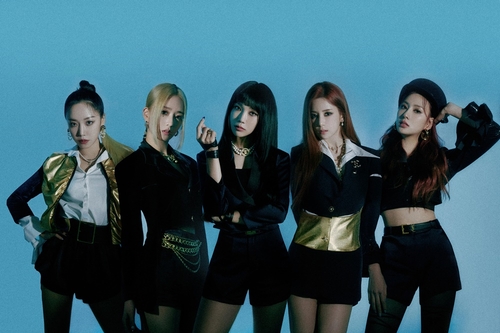 Le girls band de K-pop Apink. (Photo fournie par IST Entertainment. Revente et archivage interdits) 