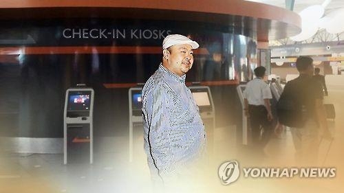マレーシアで殺害された金正男氏＝（聯合ニュース）