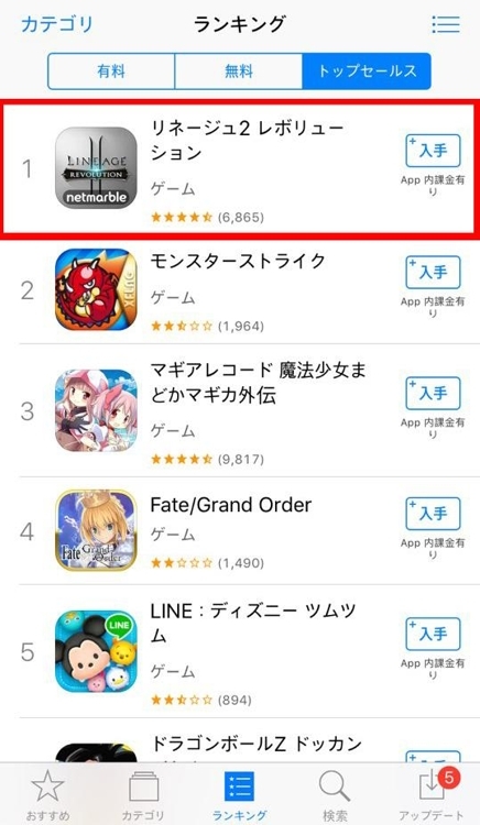 スマホゲーム リネレボ 日本でアプリ売り上げ１位に 聯合ニュース