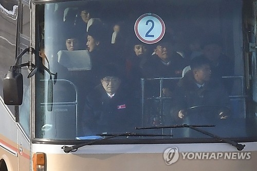 平昌五輪 北朝鮮応援団など２８０人が韓国入り 大会会場付近へ移動 聯合ニュース