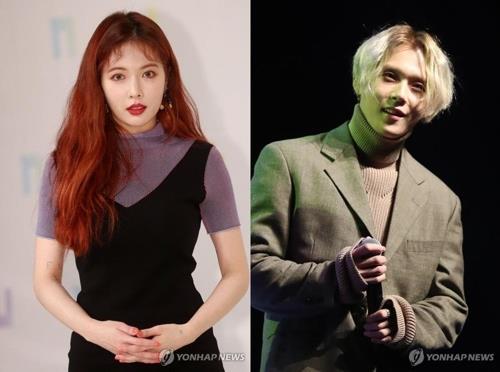 ［韓流］歌手ヒョナとイドン　事務所が契約解除へ＝「信頼回復は不可能」
