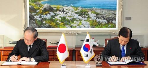 韓日軍事情報協定　締結から３年で存廃の岐路に