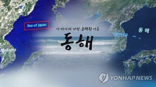 「東海」を単独表記すべきだというのが韓国政府の基本的立場だ＝（聯合ニュースＴＶ）