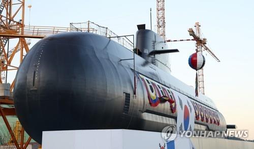 韓国２隻目の３千トン級潜水艦進水 安保の中心役果たす 聯合ニュース