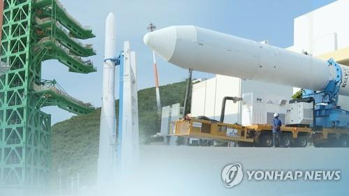 科学技術情報通信部は韓国の独自技術で開発したロケット「ヌリ」について、最終的な機能点検を準備中だと発表した＝（聯合ニュースＴＶ）