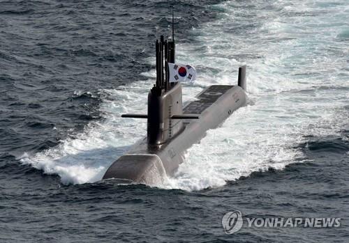 韓国海軍の潜水艦（資料写真）＝（聯合ニュース）