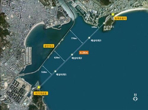 부산 광안리 앞바다에 세계 최장 해상케이블카 추진(종합) - 2