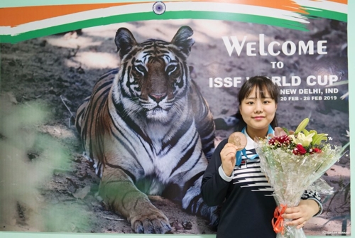 김보미·김준홍, ISSF 사격 월드컵서 나란히 동메달