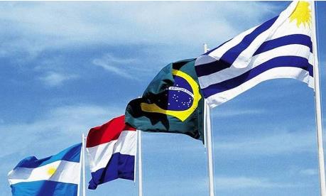 메르코수르 회원국 국기 [브라질 뉴스포털 G1]