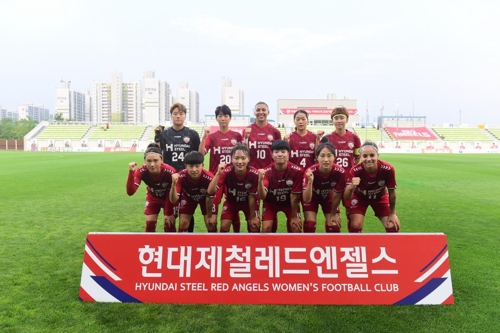여자 실업축구 인천 현대제철 선발 라인업