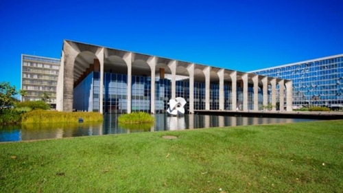 제11차 브릭스 정상회의가 열리는 브라질 외교부 청사 이타마라치 궁 [브라질 뉴스포털 G1] 
