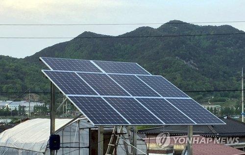 옥천 안내·청산면 233곳에 태양광·지열 설비 설치 - 1