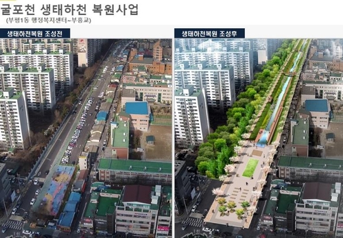 인천시, 굴포천 생태하천 복원사업 착공…2023년 준공